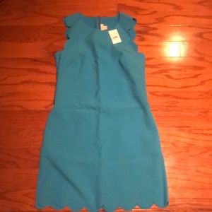 J Crew size 2 tourquoise dress